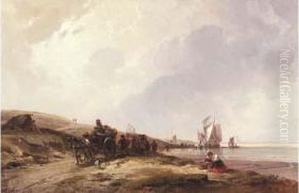 Marque Au Dos Sur Le Chassis Plage De Scheveningen (hollande Meridionale). - view 1