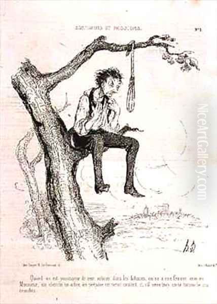 Sentiments and Passions When you have done too many evil deeds and your wife is like a man you find a tree make a noose and if it tightens too much you hang yourself from the branches - view 1