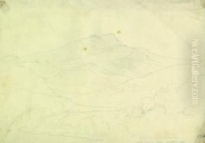 Landschaftsstudie by Karl Anton Heinrich Mucke