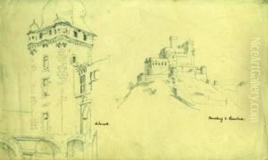 Die Stadtburg In Andernach Und Die Marksburg Bei Braubach by Karl Anton Heinrich Mucke