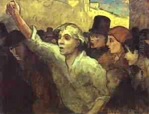 The Insurrection 1852-58 by Honore Daumier