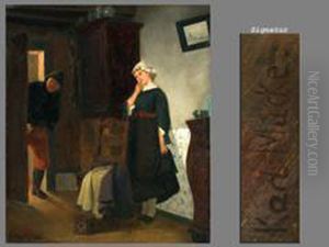 Hollandisches Interieur Oder by Karl Emil Mucke
