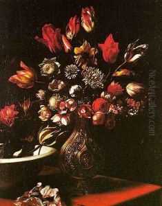 Flowers 1665-75 by Carlo Dolci