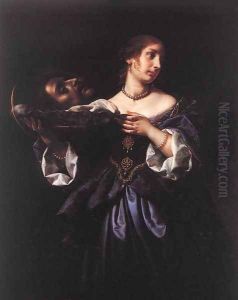Salome with the Head of St John the Baptist 1665-70 Salome with the Head of St John the Baptist 1665-70