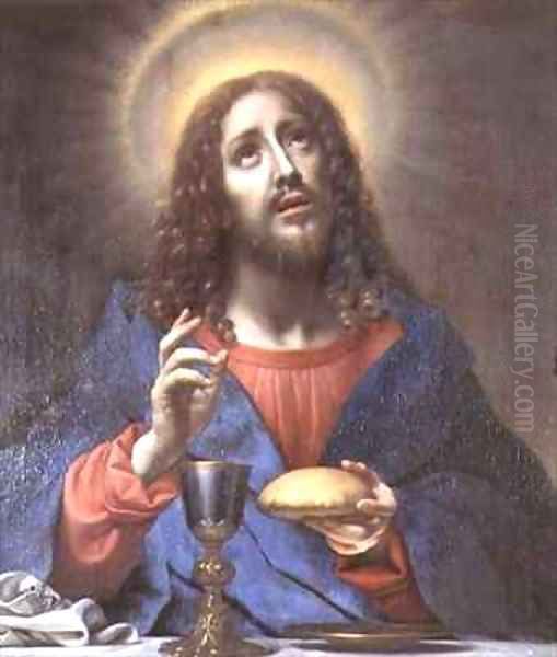 Christ Blessing Bread - view 1