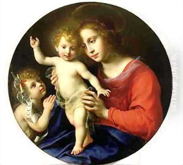 Madonna and Child with St John the Baptist - view 1