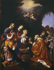 The Adoration of the Magi by Carlo Dolci