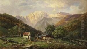 Blick Auf Den Hohen Goll. by Bernhard Muthlig