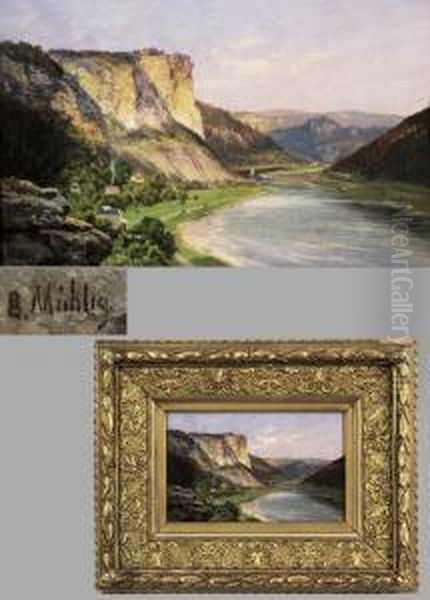 Sachsische Elblandschaft - view 1