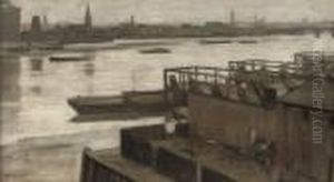 Chelsea Reach by David Thomson Muirhead