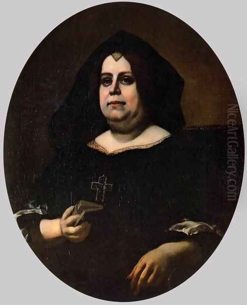 Portrait of Vittoria della Rovere in Widow's Weeds - view 1