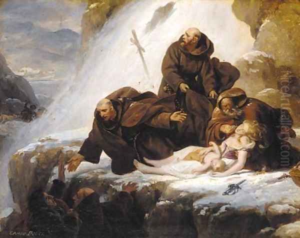 Rescuing a mother and her child - view 1