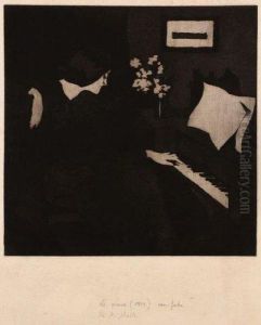 Le Piano by Alfredo Muller