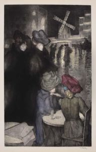 Au Moulin Rouge by Alfredo Muller