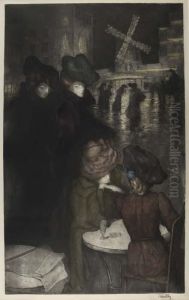 Au Moulin Rouge by Alfredo Muller