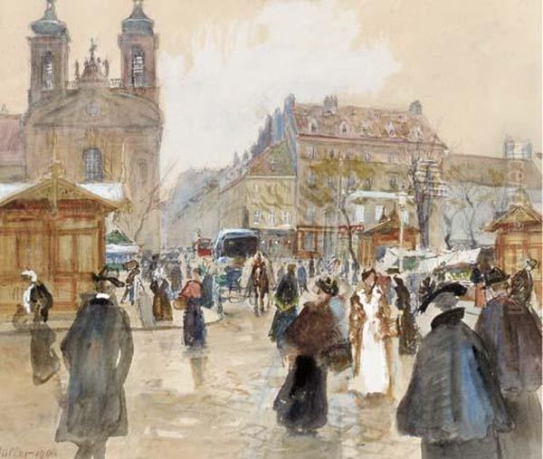 Der Michaelerplatz In Wien - view 1