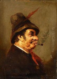 Portratist 19. by Charles-Louis Mutler
