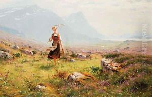 In the Mountains (I fjellet) by Hans Dahl