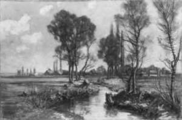 Hessische Landschaft Bei Niederursel - view 1
