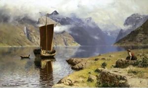 Awaiting his Return by Hans Dahl