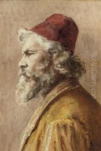A Bearded Man In A Fez