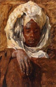 Portrait Einesbeduinen by Leopold Carl Muller