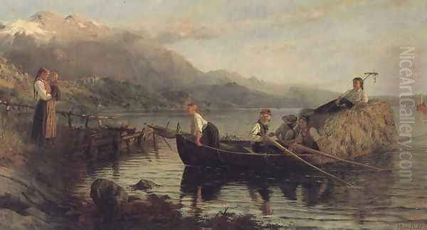 Returning from Harvesting - view 1