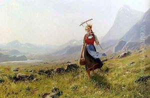 In The Mountains by Hans Dahl