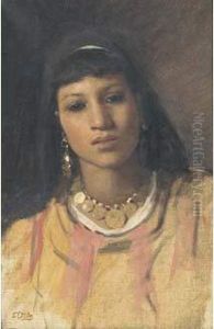 Jeune Orientale Au Collier