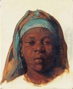 " Jeune Orientale Du Caire ". by Leopold Carl Muller