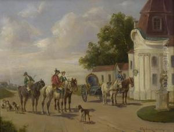 Aufbruch Zur Jagd. - view 1