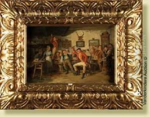Interieur D""auberge Anime by Albert Muller-Lingke