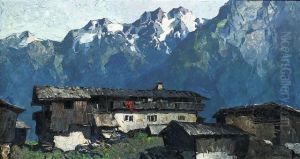 Bergbauernhof Im Hochgebirge