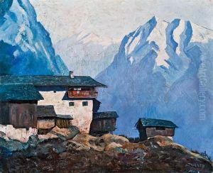 Bergbauernhof by Oskar Mulley