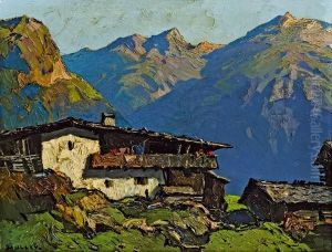 Bergbauernhof by Oskar Mulley