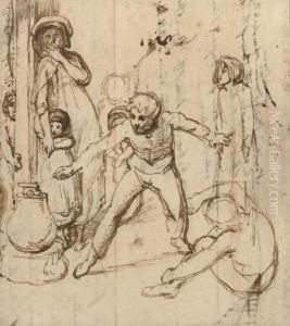 A Boy Firing A Canon