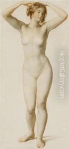 Standing Female Nude by William Mulready