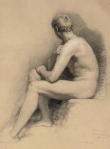Study Of A Male Nude