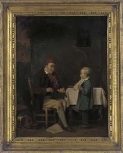 A Disenchanted Pupil by William Mulready
