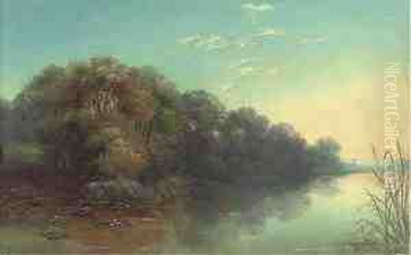 The Thames, Near Laleham - view 1