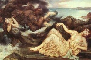 Port after Stormy Seas - Spenser's Faerie Queene by Evelyn Pickering De Morgan
