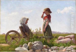 To Piger Pa Tur (the Wheelbarrow Ride)