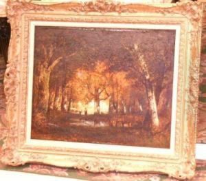 Forest Of Fontainbleau by Gilbert Davis Munger