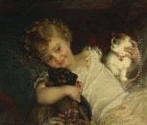 Childhood Friends by Emile Munier