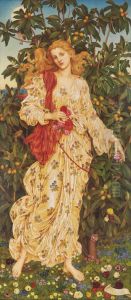 Flora by Evelyn Pickering De Morgan
