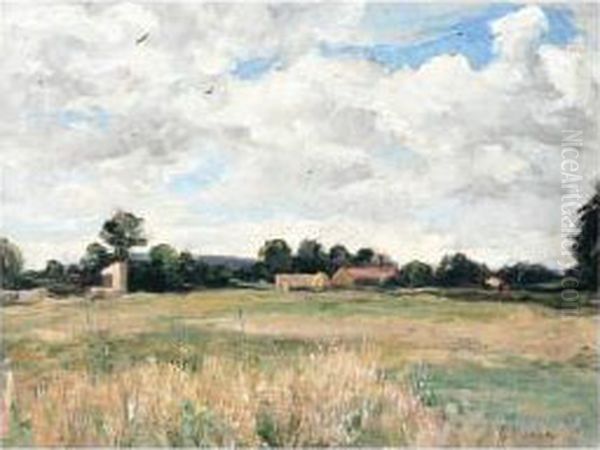 Farm Buildings In A Meadow - view 1