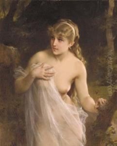Femme Nu Dans La Foret
