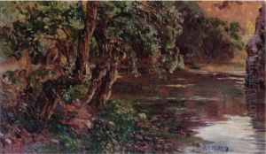 Beside The River by Antonio Gomez Munoz Degrain