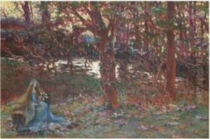 Ofelia (ophelia) by Antonio Gomez Munoz Degrain