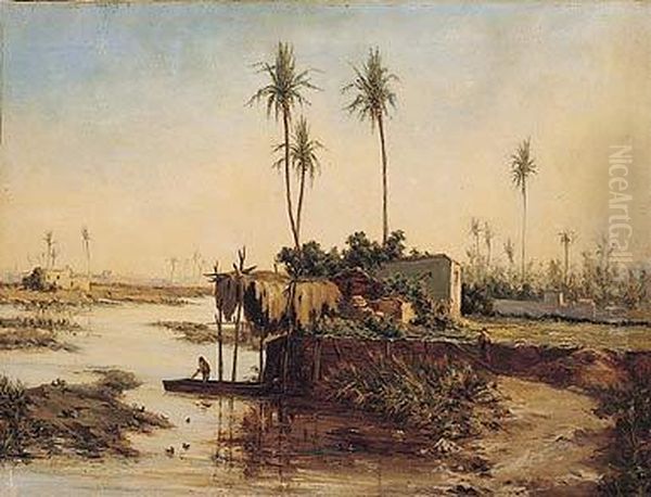 Paisaje Con Pescadores - view 1